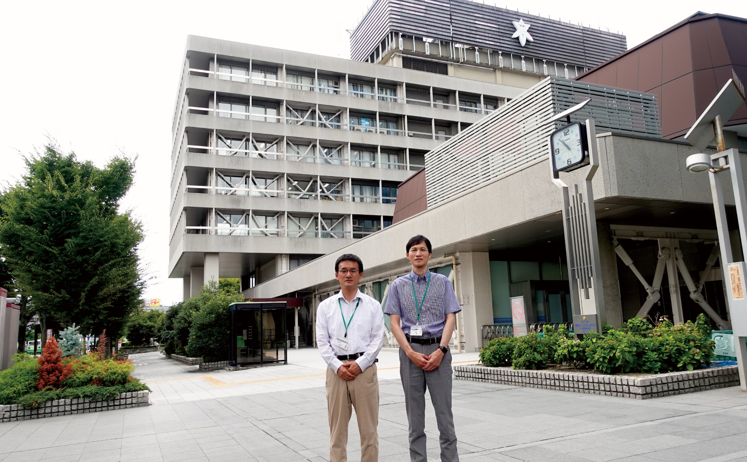 副主幹 前 尚徳 氏、主任 辻野 誠 氏